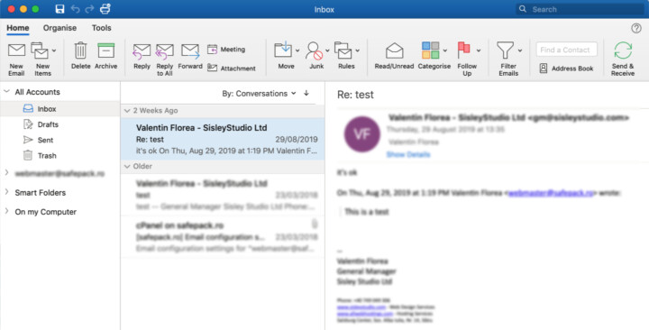 add account to Outlook